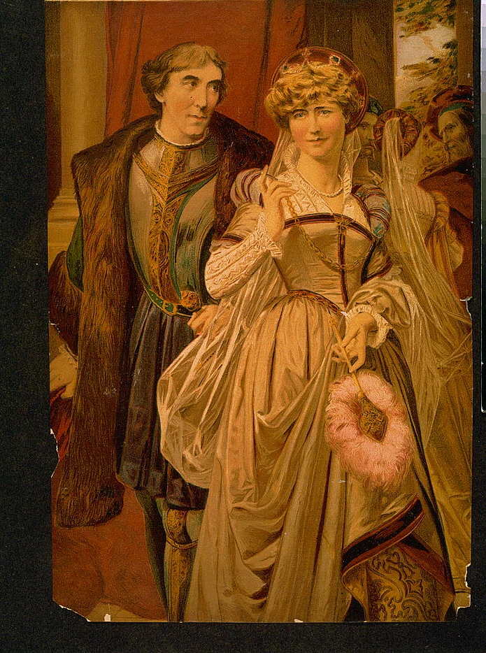 Henry Irving and Ellen Terry as Benedick and Beatrice