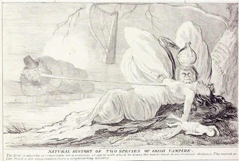 Natural History of Two Species of Irish Vampire, a political satire.