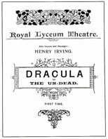 Dracula; or, The Un-Dead: copyright-reading programme.