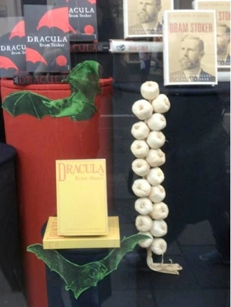 The Lost Journal in the window at Hodges Figgis