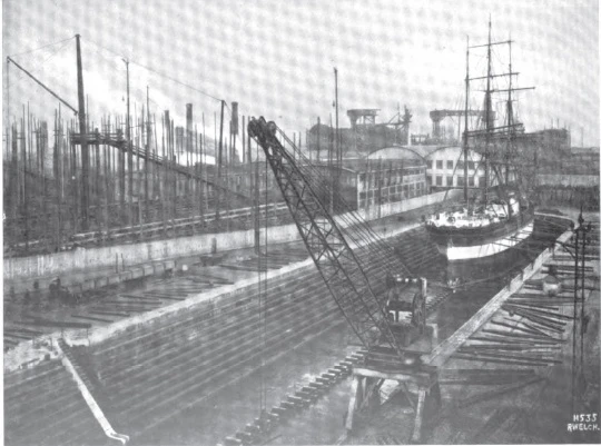 Hamilton Graving Dock and works from Queen’s Road, Belfast