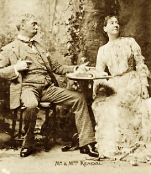 Dame Madge Kendal and William Hunter Grimston