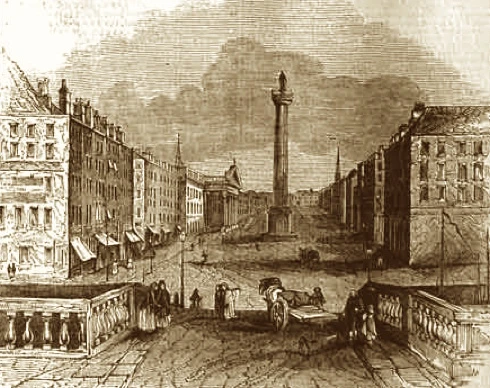 Sackville Street, Dublin, in Abraham Stoker’s time