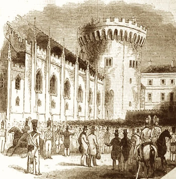 Dublin Castle, where Abraham Stoker worked for over fifty years