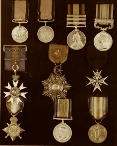 Dr George Stoker’s medals