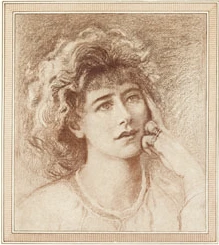 Ellen Terry, drawn by Albert Sterner