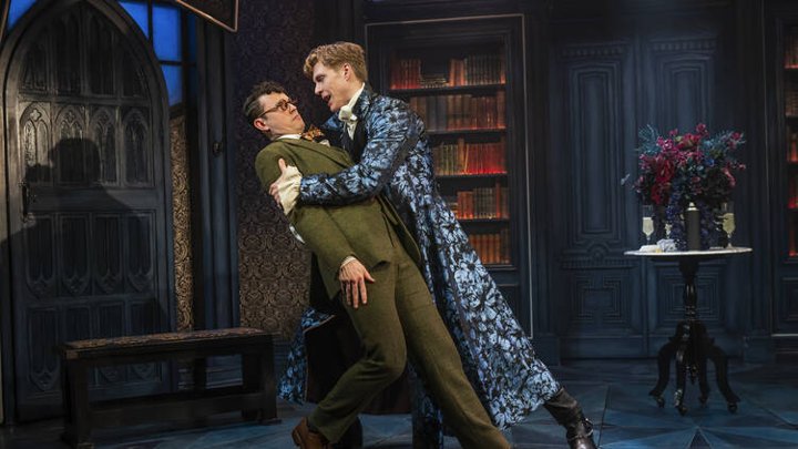 James Daly and Charlie Stemp in the Menier Chocolate Factory’s 2025 Dracula, A Comedy of Terrors; the production photograph used in Time Out’s review.