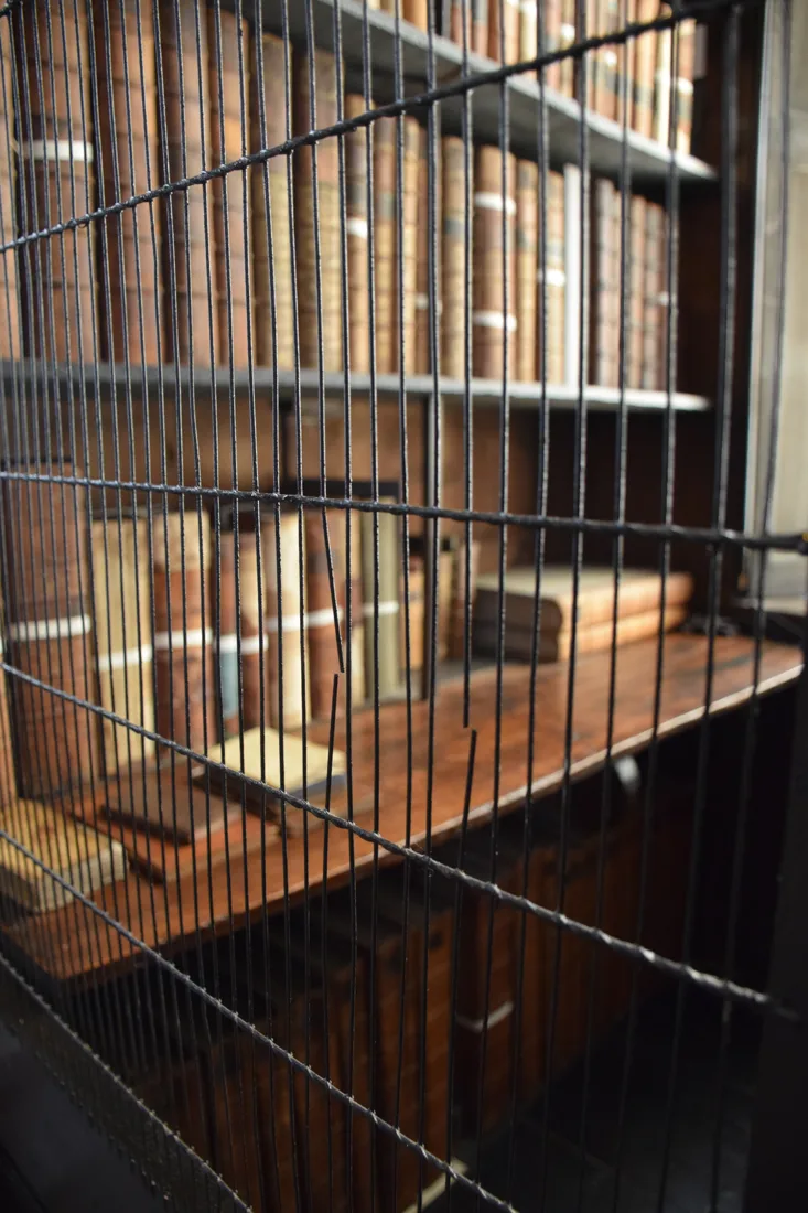 Marsh’s Library, Dublin: the reading cages