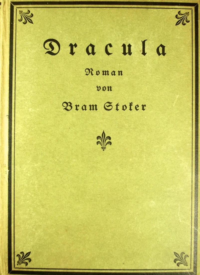 Dracula, early German edition