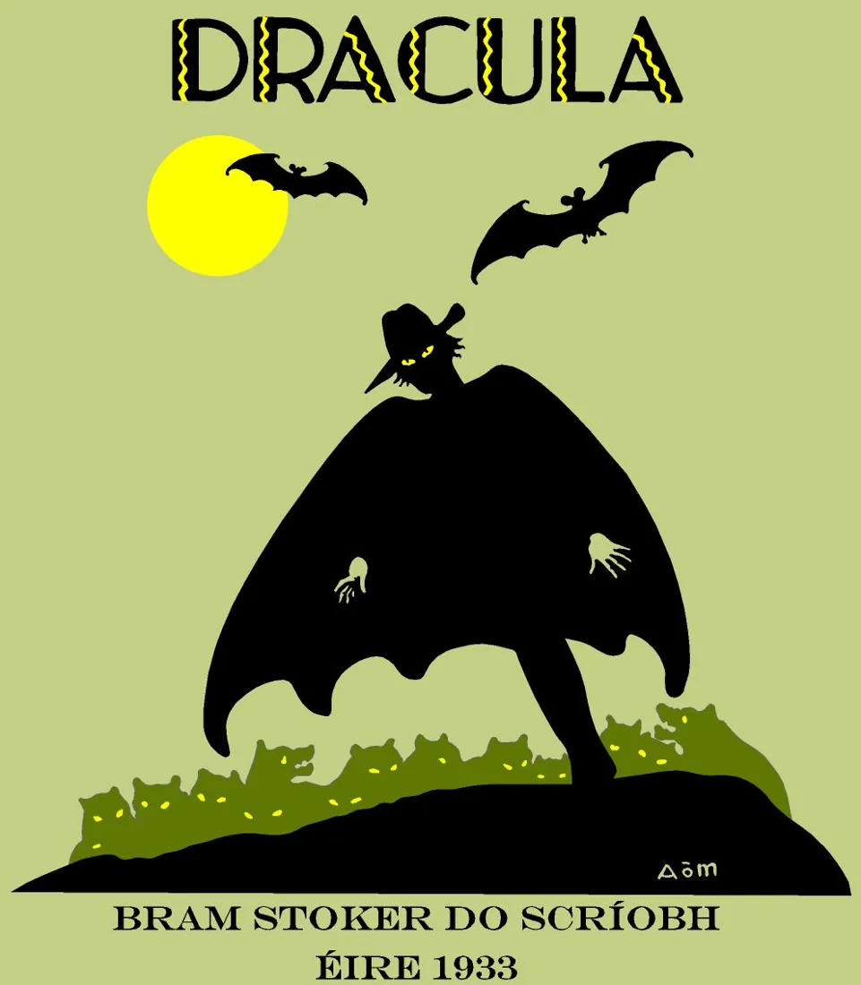 Dracula in Irish, first edition (Éire, 1933)