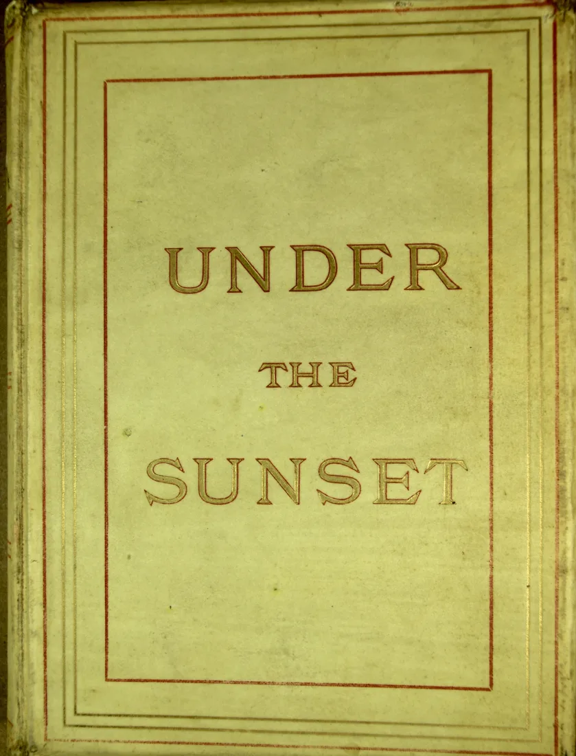 Under the Sunset (1881), first edition cover