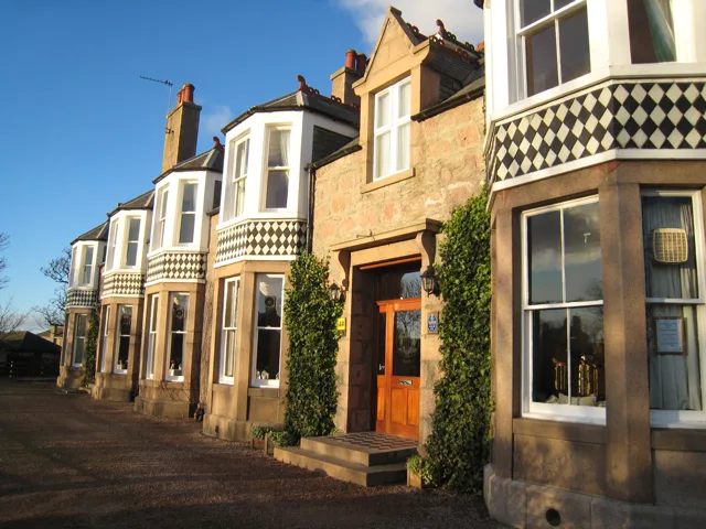 The Kilmarnock Arms Hotel, Cruden Bay. Photograph by Martyn Gorman, 2008.