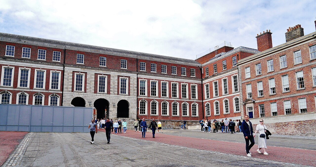 The Upper Yard at Dublin Castle.