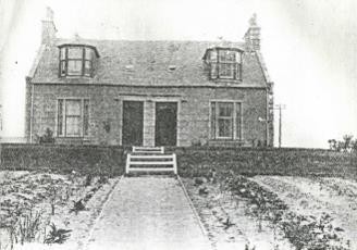 Hilton Cottage in 1908; historic photograph from the Estate’s Cruden Bay walking guide, page 3.