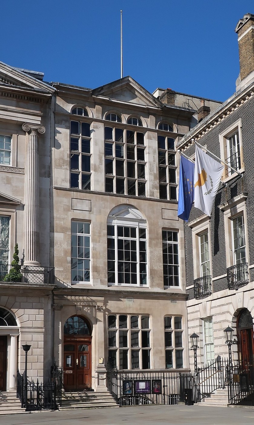 The London Library, 14 St James’s Square.
