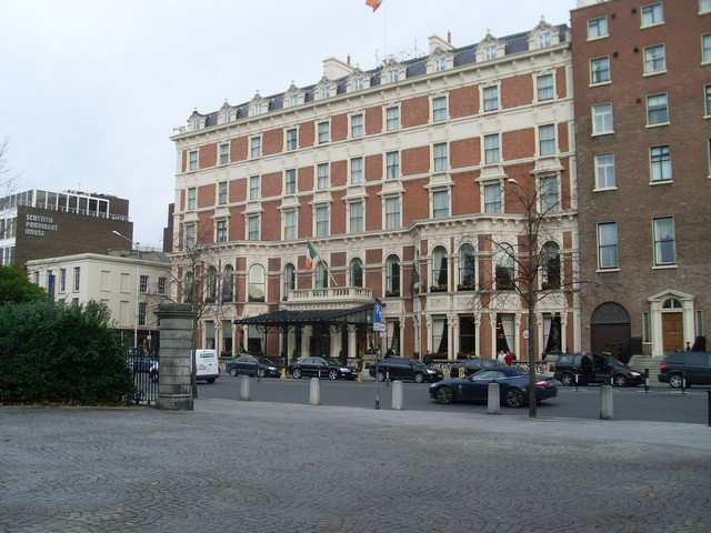The Shelbourne Hotel, St Stephen’s Green, Dublin.