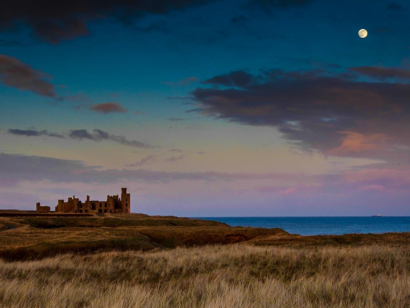 Slains Castle, from the Estate’s Cruden Bay walking guide, page 12.